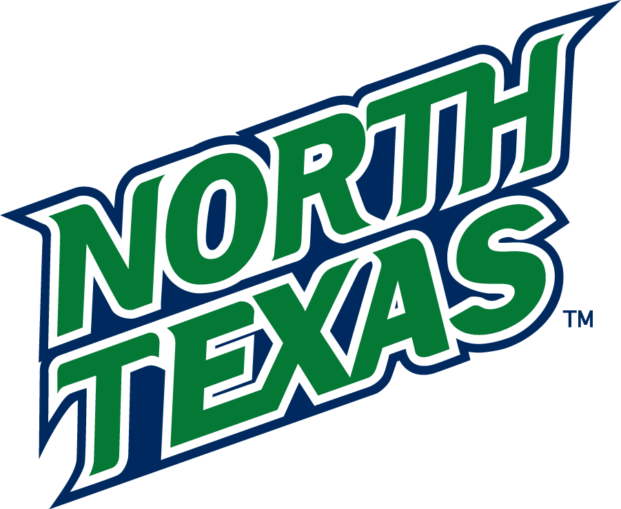 North Texas Mean Green 1995-2005 Wordmark Logo DIY iron on transfer (heat transfer)